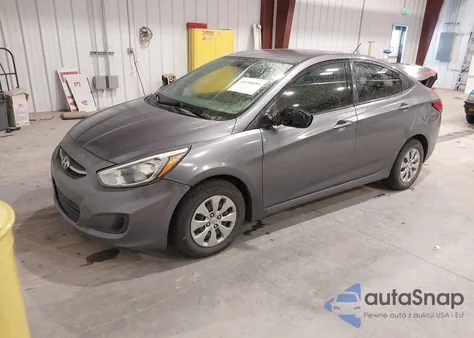 2015 Hyundai Accent Gls from USA, damaged, VIN KMHCT4AE7FU817582